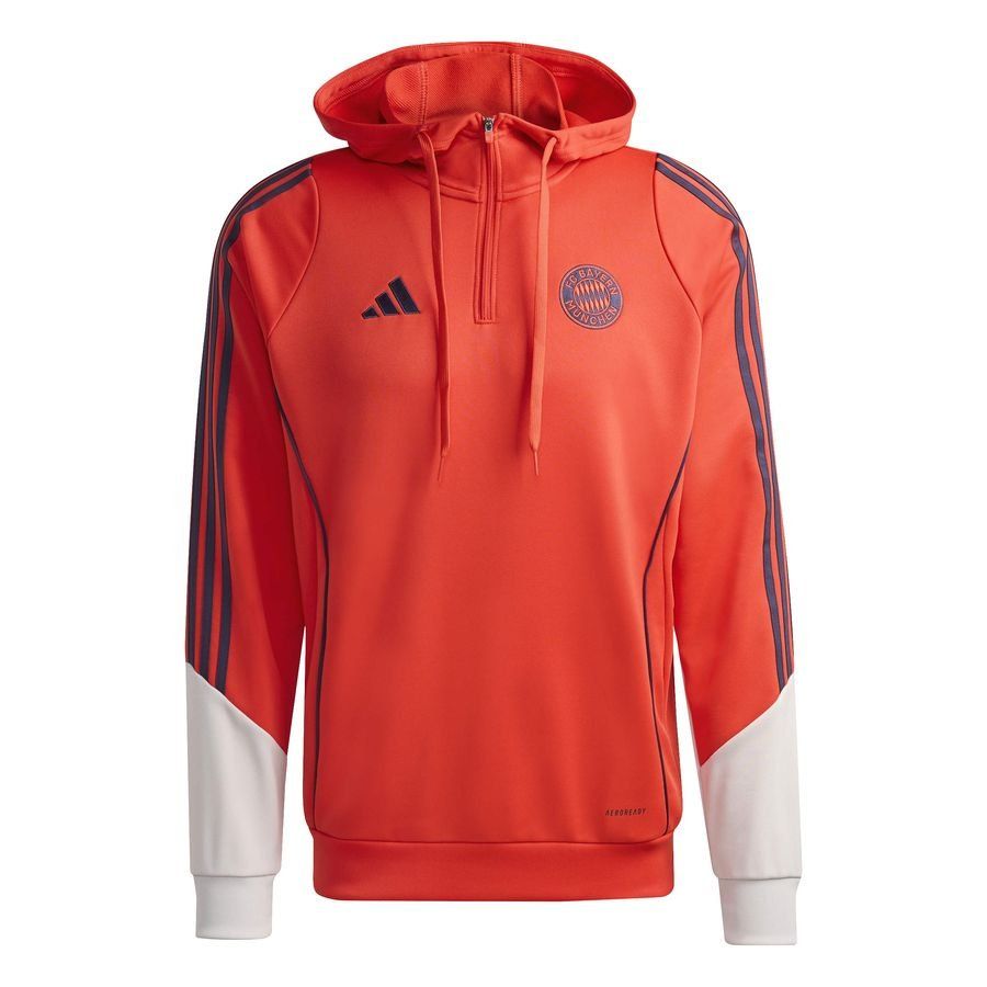 Bayern München Hoodie Tiro 25 - Hi-Res Red - Men's-SoccerKits Hub | Buy Soccer Jerseys Online
